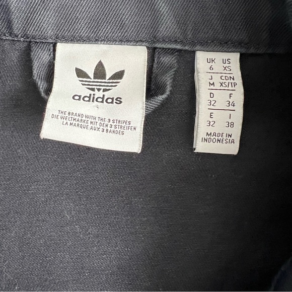 Adidas Originals Womens Navy Active Icons BB Track Jacket size Xs - Picture 4 of 6